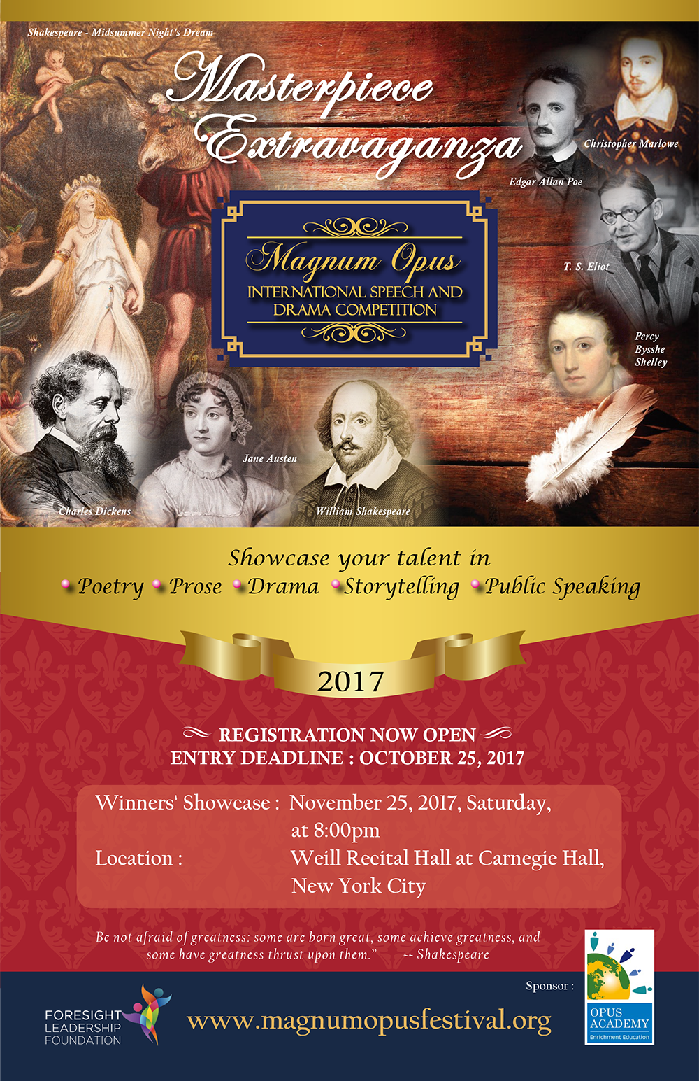 Masterpiece Extravaganza Competition 2017 Masterpiece Extravaganza Competition 2017