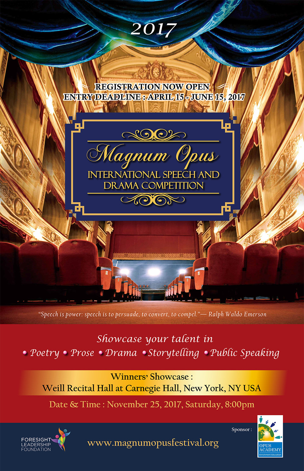 Speech Arts & Drama Competition 2017 Speech Arts & Drama Competition 2017